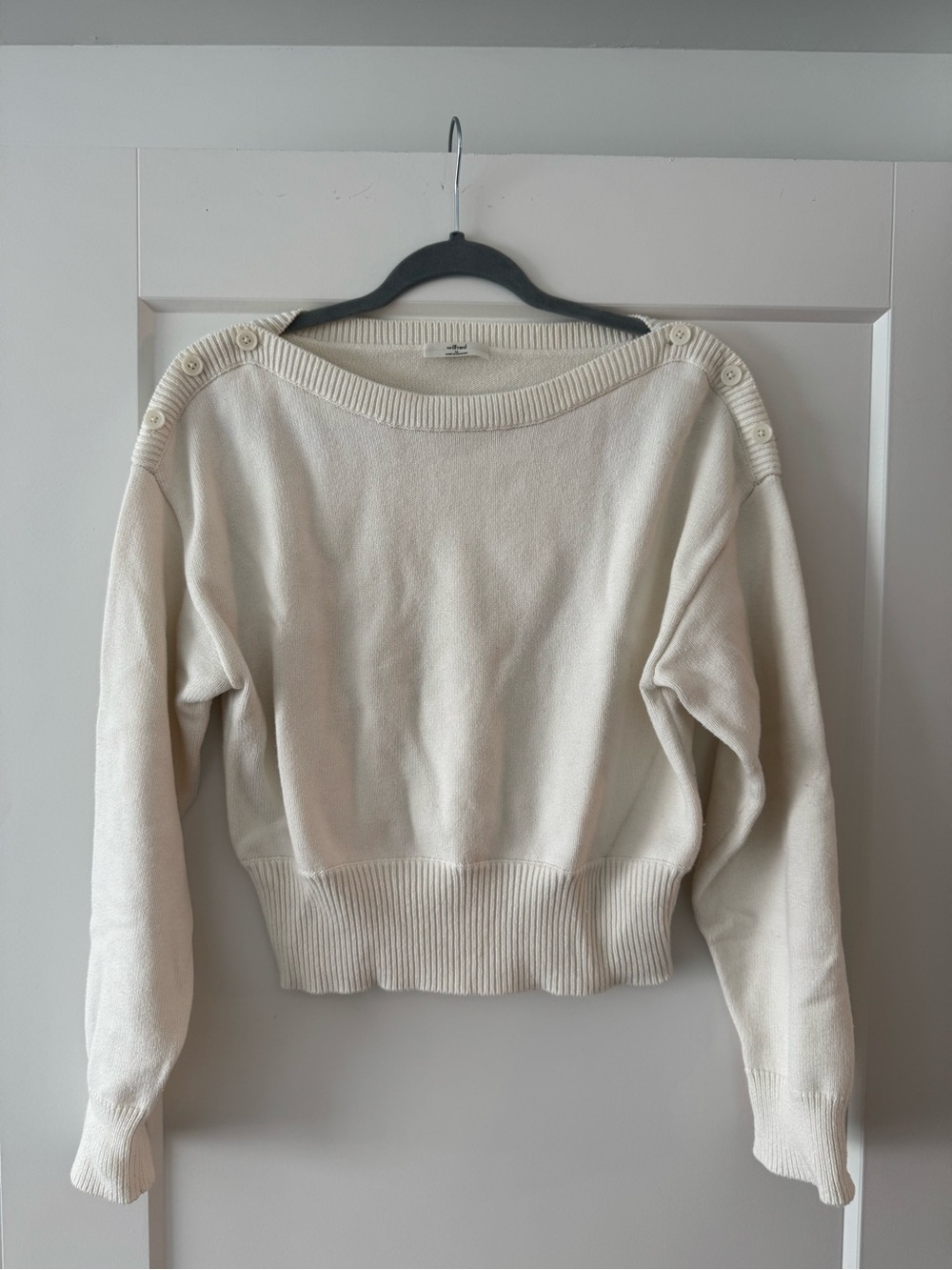 Aritzia - Cotton charm gable sweater